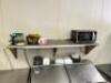 STAINLESS STEEL WALL SHELF - 4