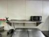 STAINLESS STEEL WALL SHELF - 8