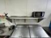 STAINLESS STEEL WALL SHELF - 9