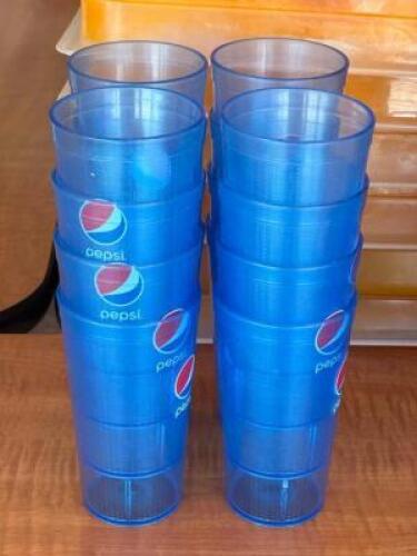 (16) - PEPSI BRANDED CUPS