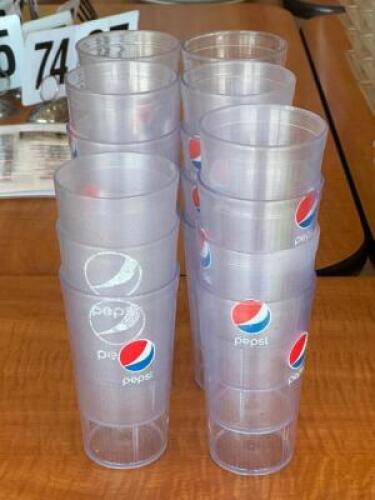(20) - PEPSI BRANDED CUPS