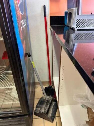 BROOM AND DUST PAN