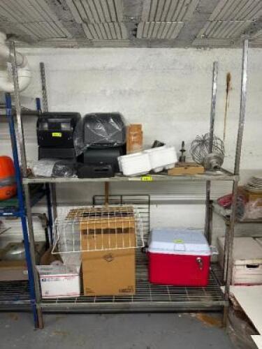 SHELVING UNIT WITHOUT CONTENTS