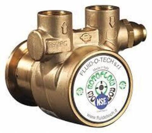 DESCRIPTION: (1) ROTARY VALVE BRAND/MODEL: FLUID-O-TECH INFORMATION: BRASS, 90 GPH MAX. FLOW RATE, 240 PSI MAX. FEET OF HEAD, 3/8 IN FNPT RETAIL$: $16