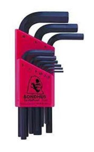 DESCRIPTION: (2) SETS OF METRIC HEX L-WRENCHES BRAND/MODEL: BONDHUS #12299 INFORMATION: 9 PIECE RETAIL$: $8.77 EA QTY: 2