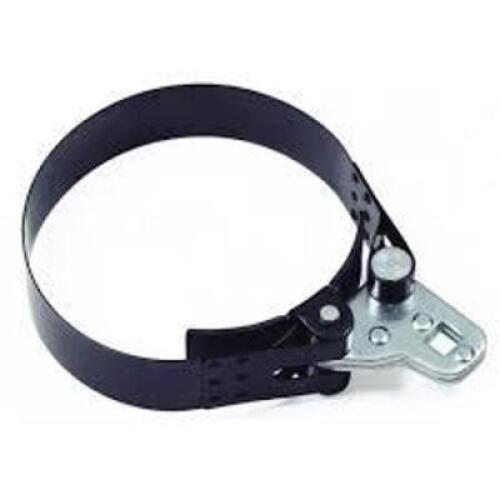 DESCRIPTION: (1) HEAVY DUTY OIL FILTER WRENCH BRAND/MODEL: GEARWRENCH #2320D SIZE: 3.75" TO 4.5" RETAIL$: $20.95 EA QTY: 1