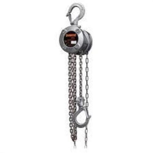 DESCRIPTION: (1) CHAIN HOIST LIFT BRAND/MODEL: HARRINGTON #CX005 INFORMATION: WLL 1/2 T RETAIL$: $275.95 EA QTY: 1