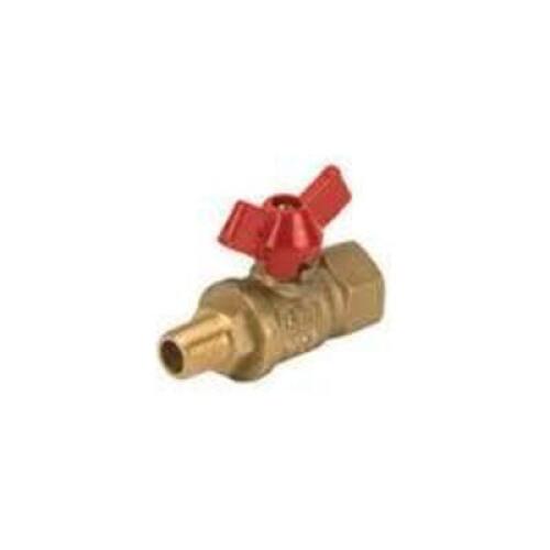 DESCRIPTION: (18) BALL VALVE BRAND/MODEL: JOMAR #100-397TH INFORMATION: BRASS, T HANDLE SIZE: 1/8" RETAIL$: $7.43 EA QTY: 18