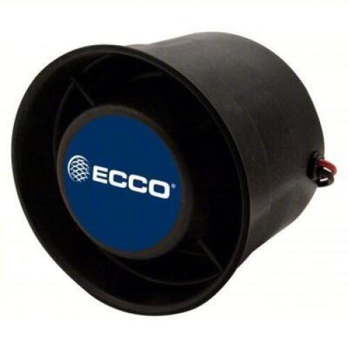 DESCRIPTION: (1) VEHICLE BACKUP ALARM BRAND/MODEL: ECCO #3WRR9 INFORMATION: BLACK, FIXED, TONAL, 112 DB MAX SOUND LEVEL, 12-36V DC, 112 DB MIN SOUND L
