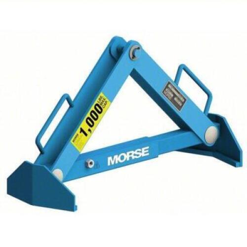 DESCRIPTION: (1) DRUM LIFTERBRAND/MODEL: MORSE #30CM66INFORMATION: 1000 LB LOAD CAP, 18" - 26" DRUM DIAMETER CAPACITYSIZE: 30-1/2 OVERALL LENGTHRETAIL$: $282.41QTY: 1