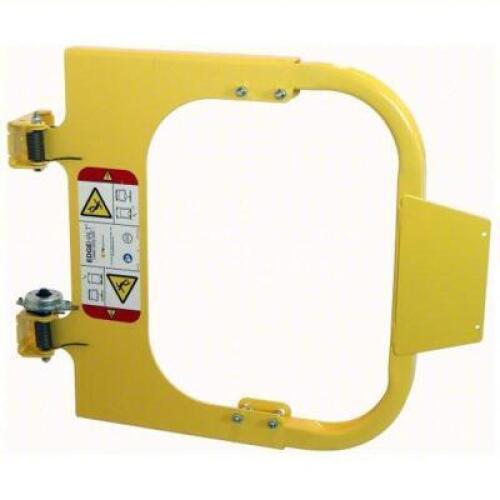 DESCRIPTION: (1) SELF CLOSING SAFETY GATES BRAND/MODEL: PS INDUSTRIES #795N70 INFORMATION: YELLOW, STEEL, FOR 20 IN TO 30 IN (RAILING OPENING) OPENING