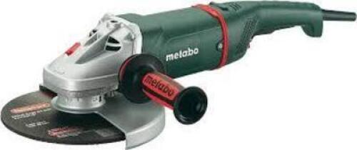 DESCRIPTION: (1) ANGLE GRIND BRAND/MODEL: METABO #34TE33 INFORMATION: 15 A, 8,450 RPM MAX. SPEED, TRIGGER, ADJ GUARD/LOCK-OFF SWITCH, 7 IN WHEEL DIA R