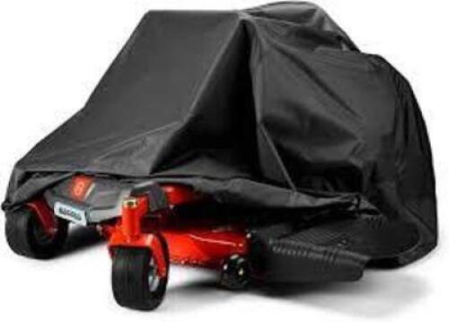 DESCRIPTION: (1) ZERO TURN MOWER COVER BRAND/MODEL: POWERCARE #1006-966-185 SIZE: 42X75X57X33 RETAIL$: $54.98 EA QTY: 1