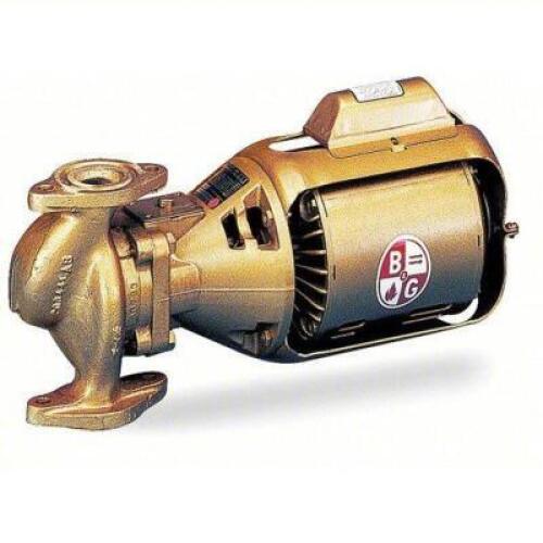 DESCRIPTION: (1) POTABLE WATER CIRCULATING PUMP BRAND/MODEL: BELL & GOSSETT #5JPD3 INFORMATION: 3-PIECE, BELL & GOSSETT, FLANGED, 1/6 HP, 115V AC, 18