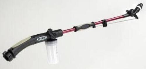 DESCRIPTION: (1) PIVOT JET PRO POWER WASHER NOZZLE BRAND/MODEL: HYDE INFORMATION: RED, WITH BUILD IN SOAP RESERVOIR RETAIL$: $46.99 EA QTY: 1