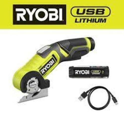 DESCRIPTION: (1) POWER CUTTER KIT BRAND/MODEL: RYOBI #FVC51K INFORMATION: LIGHT GREEN RETAIL$: $44.99 EA QTY: 1