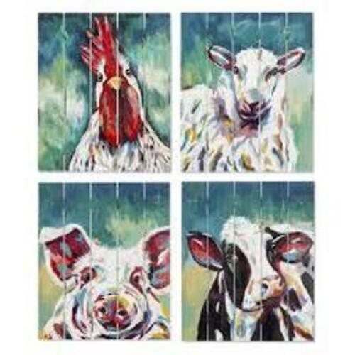 DESCRIPTION: (3) SETS OF (4) WALL ART DECOR BRAND/MODEL: IMAGES ARE FOR ILLUSTRATION PURPOSES ONLY AND MAY NOT BE AN EXACT REPRESENTATION OF THE PRODU