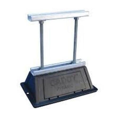 DESCRIPTION: (1) CASE OF (5) ROOFTOP STRUT SUPPORT BRAND/MODEL: PSA10CH13 INFORMATION: NVENT CADDY #PSA10CH13 SIZE: 10" 13" MAX RETAIL$: $479.25 EA QT