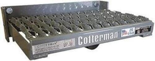 DESCRIPTION: (1) SPRING LOADED FOLD UP STEP BRAND/MODEL: COTTERMEN #FUS101SA3C1P1 SIZE: 4 IN RETAIL$: $186.00 EA QTY: 1