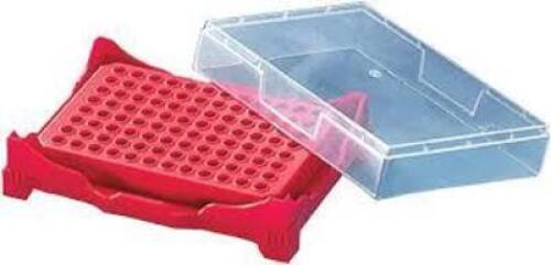 DESCRIPTION: (5) PACKS OF (5) PCR RACK WITH LOCKING LID BRAND/MODEL: BRANDTECH 981362 RETAIL$: $102.99 EA QTY: 5