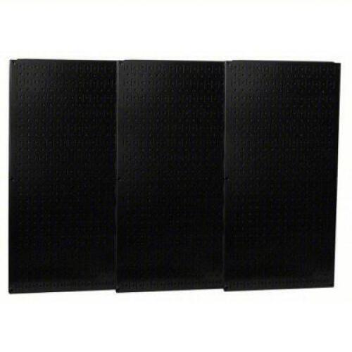 DESCRIPTION: (1) BOX OF (3) PEGBOARD PANEL BRAND/MODEL: WALL CONTROL #14K268 INFORMATION: BLACK SIZE: 32X16 RETAIL$: $134.89 EA QTY: 1