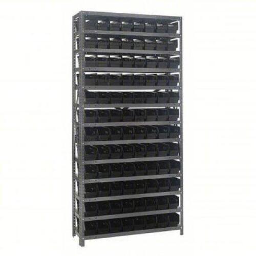 DESCRIPTION: (1) CASE OF (36) STORAGE BINS JUST THE BINS BRAND/MODEL: QUANTUM STORAGE SYSTEMS #9U367 RETAIL$: $125.17 EA QTY: 1
