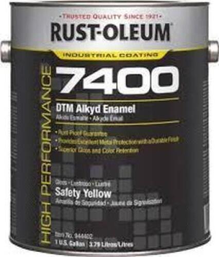 DESCRIPTION: (1) INDUSTRIAL ENAMEL BRAND/MODEL: RUST-OLEUM #944402 INFORMATION: SAFETY YELLOW SIZE: 1 GALON RETAIL$: $110.04 EA QTY: 1