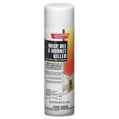 DESCRIPTION: (6) WASP, BEE AND HORNET KILLER BRAND/MODEL: CHAMPION SPRAYON SIZE: 15 OZ RETAIL$: $10.00 EA QTY: 6