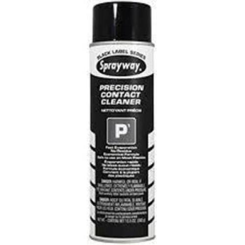 DESCRIPTION: (2) PRECISION CONTACT CLEANER BRAND/MODEL: SPRAYWAY P1 SIZE: 13 OZ RETAIL$: $14.00 EA QTY: 2