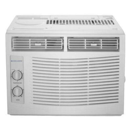 DESCRIPTION: (1) WINDOW AIR CONDITIONER BRAND/MODEL: COOL-LIVING/CLW-15C1A-G09AC INFORMATION: WHITE/5,000 BTU RETAIL$: $159.99 SIZE: 22"L X 18"W X 15"