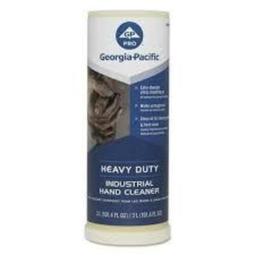 DESCRIPTION: (2) HEAVY DUTY GEL INDUSTRIAL HAND CLEANER BRAND/MODEL: GEORGIA PACIFIC SIZE: 3L RETAIL$: $25.00 EA QTY: 2