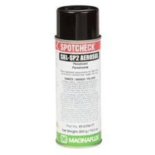 DESCRIPTION: (3) SOLVENT REMOVABLE VISIBLE PENETRANT BRAND/MODEL: SPOTCHECK #SKL-SP2 SIZE: $10.5 OZ RETAIL$: $34.67 EA QTY: 3