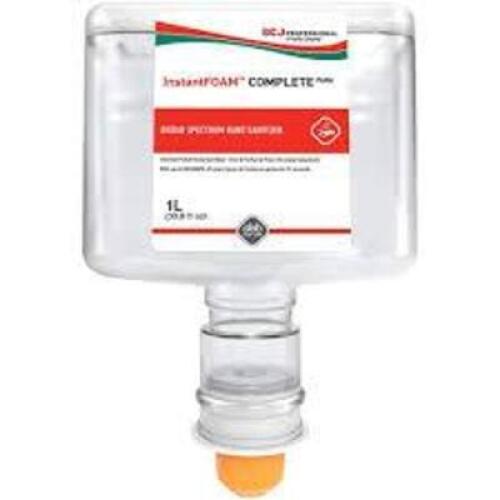 DESCRIPTION: (1) CASE OF (3) FOAM HAND SANITIZER BRAND/MODEL: INSTANTFOAM SIZE: 1L RETAIL$: $161.63 EA QTY: 1