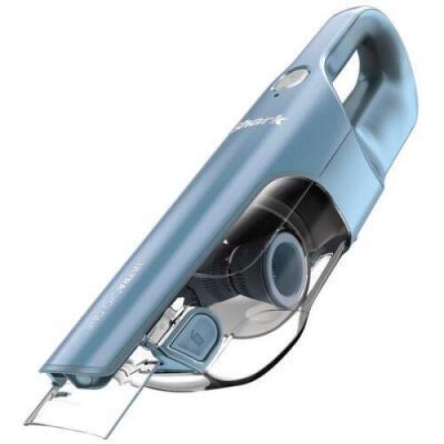 DESCRIPTION: (1) ULTRACYCLONE PRO HANDHELD VACUUM BRAND/MODEL: SHARK/CH900WM INFORMATION: BLUE/CORDLESS RETAIL$: $54.00 SIZE: 18.14"L X 3.88"W X 4.45"