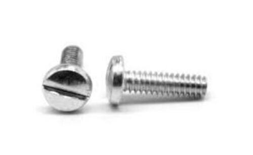 DESCRIPTION: (4) PACKS OF (100) SLOT PAN MACHINE SCREW SIZE: 8-32 3/4 RETAIL$: $25.00 EA QTY: 4