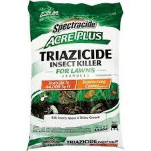 DESCRIPTION: (1) BAG OF INSECT KILLER BRAND/MODEL: SPECTRACIDE SIZE: 35 LB RETAIL$: $40.00 EA QTY: 1