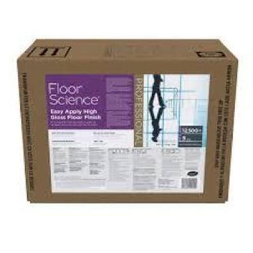 DESCRIPTION: (1) FLOOR SCIENCE EASY APPLY HIGH GLOSS FLOOR FINISH BRAND/MODEL: DIVERSEY #CBD540427 SIZE: 5 GALLON RETAIL$: $121.99 EA QTY: 1