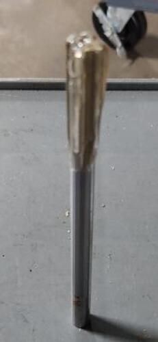 DESCRIPTION: (3) CARBIDE TIPPED CHUCKING REAMERS BRAND/MODEL: MADE IN USA 37185873 SIZE: 0.3500-0.3999" RETAIL$: $348.36 QTY: 3