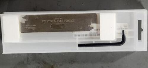 DESCRIPTION: (2) DOUBLE END NEUTRAL CUTOFF BLADES BRAND/MODEL: HERTEL HB-EN 3202 M22 RETAIL$: $178.94 QTY: 2