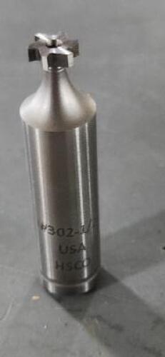 DESCRIPTION: (1) WOODRUFF KEYSEAT CUTTER BRAND/MODEL: MOON 40606022 SIZE: 0.3125" CUT DIA 0.0938" CUT WIDTH RETAIL$: $40.94 QTY: 1