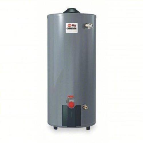 DESCRIPTION: (1) NATURAL GAS WATER HEATER BRAND/MODEL: RHEEM/2VRE3 INFORMATION: 75100 BTU, LOW NOX RETAIL$: $2,479.34 SIZE: 75 GALLON QTY: 1