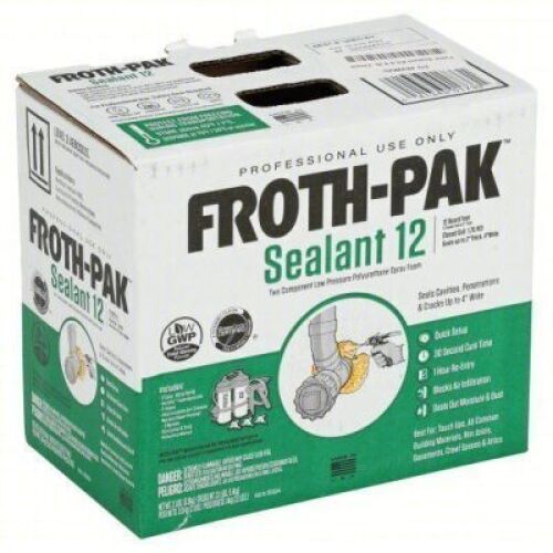 DESCRIPTION: (2) FOAM SEALANT KITBRAND/MODEL: FROTH-PAK SEALANT 12SIZE: 2LBRETAIL$: $139.54 EAQTY: 2