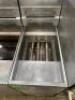 DESCRIPTION PITCO 40 LB. GAS DEEP FRYER W/ (2) BASKETS BRAND / MODEL: PITCO 35C+S ADDITIONAL INFORMATION NATURAL GAS. COMES WITH GAS LINE AND REGULATO - 2