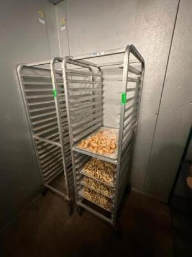 DESCRIPTION TWENTY PAN ROLL ABOUT TRAY RACK ADDITIONAL INFORMATION FRONT LOAD LOCATION KITCHEN QTY 1