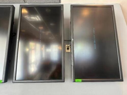 DESCRIPTION (2) LG 42" MENU MONITORS W/ WALL MOUNTS. SIZE 42" THIS LOT IS: SOLD BY THE PIECE LOCATION SEATING QTY 2