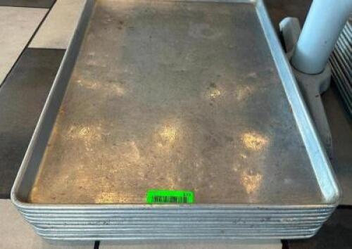 DESCRIPTION (10) FULL SIZE SHEET PANS THIS LOT IS: SOLD BY THE PIECE LOCATION SEATING QTY 10