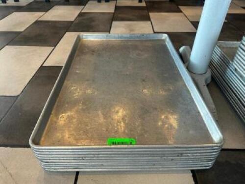 DESCRIPTION (10) FULL SIZE SHEET PANS THIS LOT IS: SOLD BY THE PIECE LOCATION SEATING QTY 10