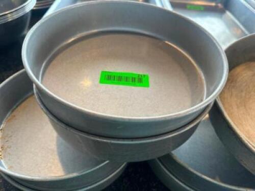 DESCRIPTION (8) 9" CAKE ROUNDS THIS LOT IS: SOLD BY THE PIECE LOCATION SEATING QTY 8