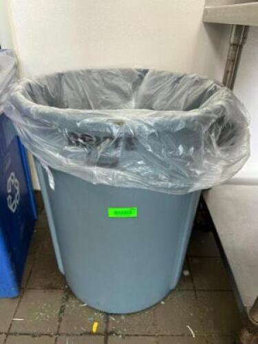 DESCRIPTION 44 GALLON RUBBERMAID BRUTE CAN BRAND / MODEL: RUBBERMAID LOCATION KITCHEN QTY 1