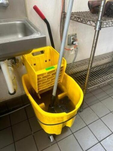 DESCRIPTION MOP BUCKET AND WRINGER LOCATION KITCHEN QTY 1